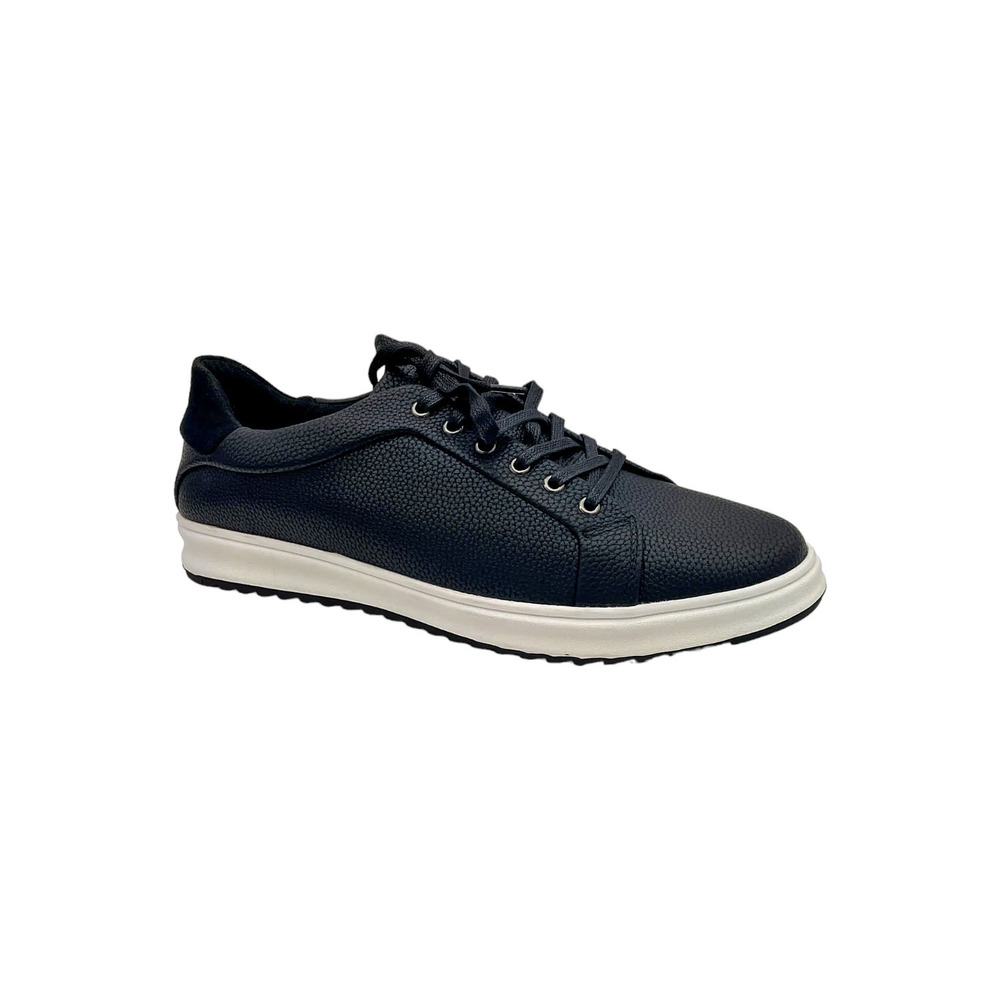 Vance Co. Men's Shoes Robby Casual Sneaker Black - Medium